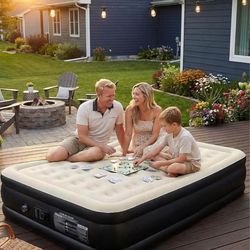 Air Mattress with Built-in Pump NEW