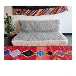 Boho Moroccan Floor Seating.  Like New  Paid $700 