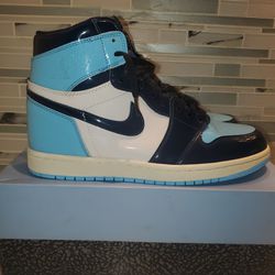 Air Jordan Retro 1 High Blue Chill Edition.  Size 11 Men's 