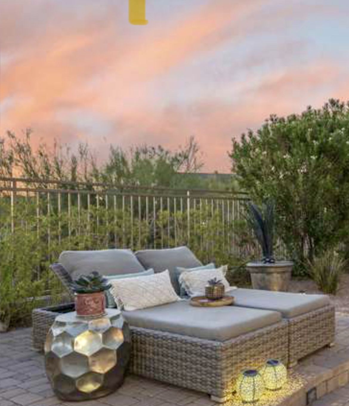 Set Of 2 Outdoor Patio Chaise Lounge Chairs