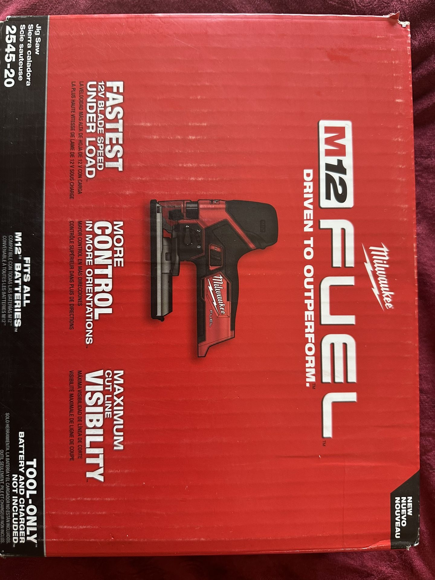 Milwaukee Fuel M12 Jig Saw