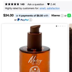 Messy by Alli Webb Repair Hair Oil Serum