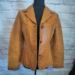 Wilson Women's Leather Jacket Size M 