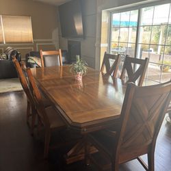 Dining Set With Buffet Console