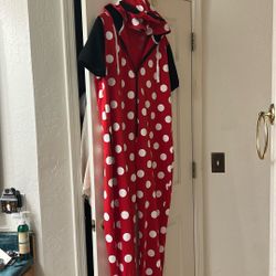 Adult Minnie, mouse romper extra large