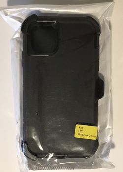 iPhone 11 Case With Holder Black