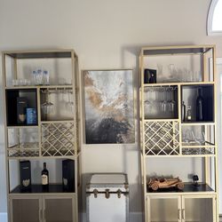 Wine storage racks