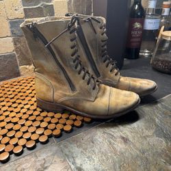 Bed Stu Cobbler Series Double Zipper Women’s Size 8 Boots