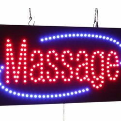 Massage Light sign