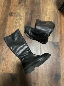 Platform Knee-high Black Boots