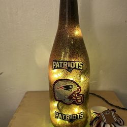 Patriots Bottle Lamp