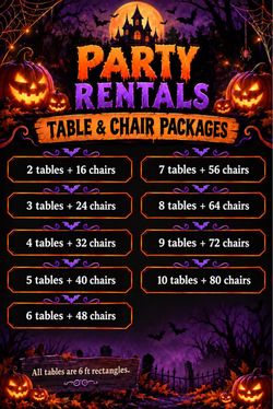 Chairs Tables