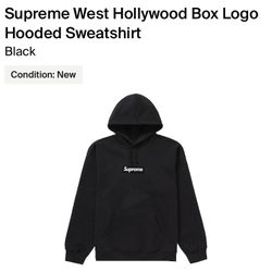 XXL - Supreme West Hollywood Box Logo Hoodie 