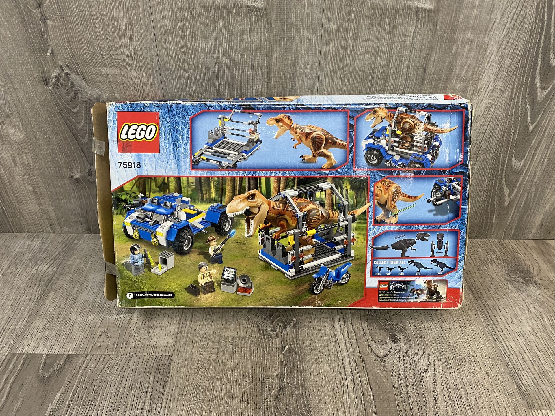 LEGO JURASSIC WORLD 75918 REX TRACKER