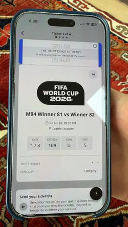 World cup Round 16 tickets