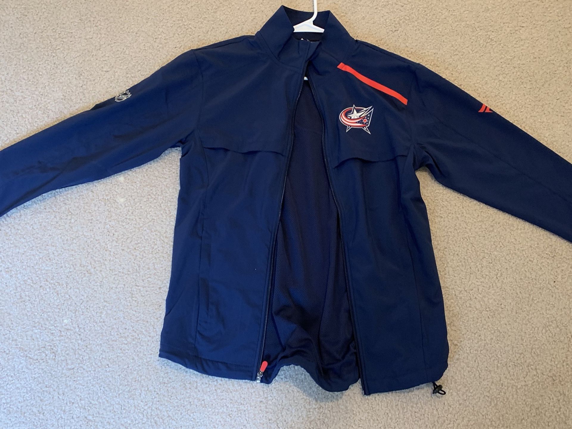 Washington Capitols NHL Windbreaker Jacket Official 100%Authentic