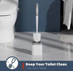 Toilet Brush, (1) Toilet Brush and Holder brand new