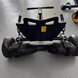 Hoverboard + A Seat Go Kart Thing 