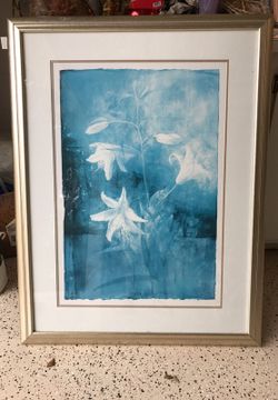 32"x42" Picture with gold frame