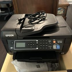 EPSON WF-2750 COLOR/BLACK PRINTER PLUS NEW CARTRIDGES