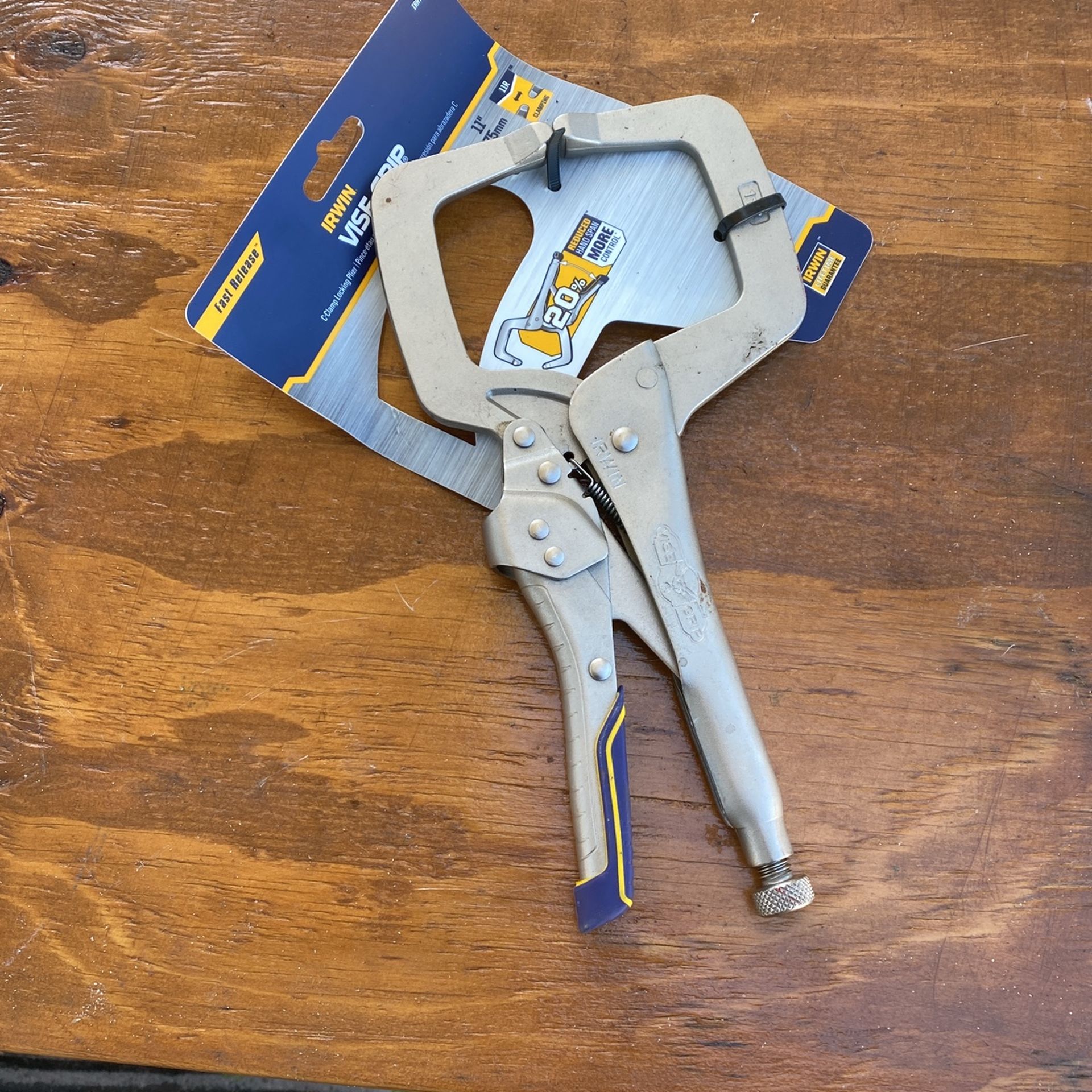 Clamp vice grip 11R $15