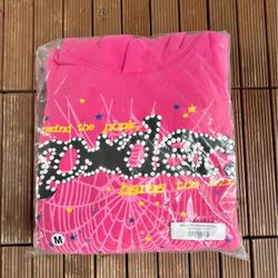 Pink Spider Hoddie 