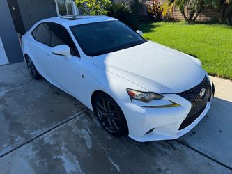 2015 Lexus IS 350 F Sport Sedan White