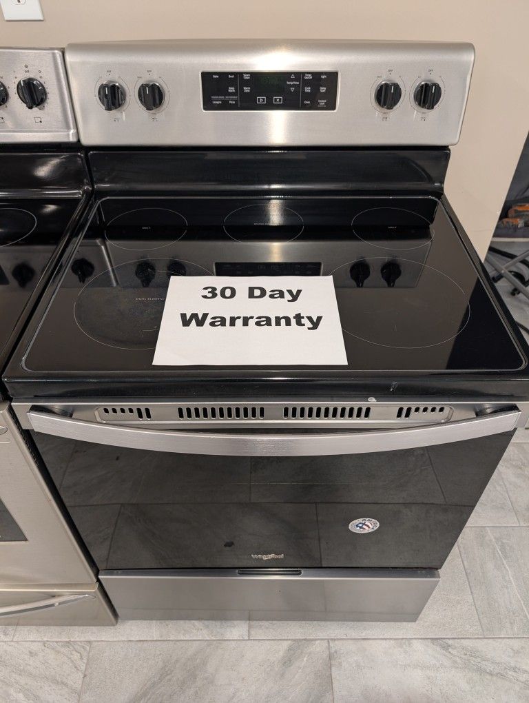 Whirlpool Electric Range Oven Stove