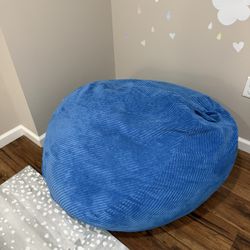 Blue Lounge Chair