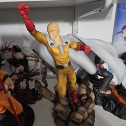 Saitama Statue Figure 
