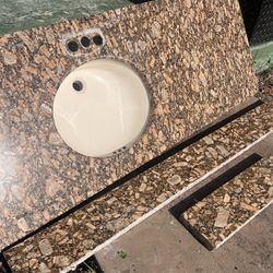 Vanity Top With Sink 58 1/2 Long 