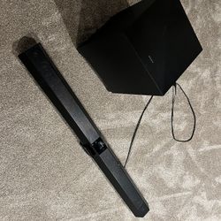 SONY soundbar and subwoofer