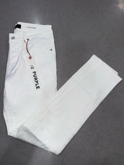 Purple Brand White Jeans Size 32