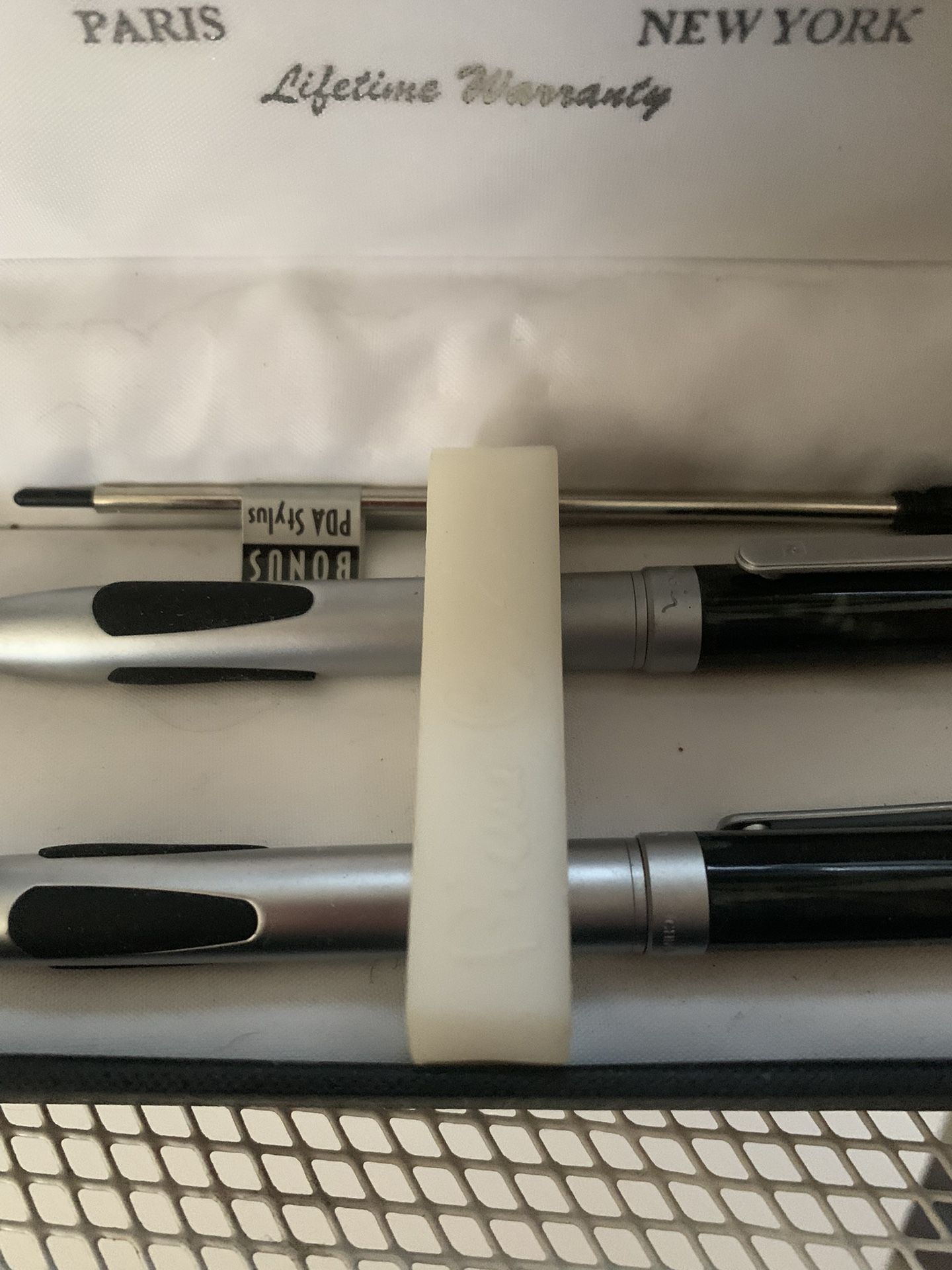 Pierre Cardin Set Of Pens In Case For The Graduate As A Gift For Anyone.