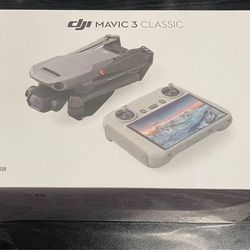 DJI Mavic 3 Classic Drone With RC Display Brand New Condition