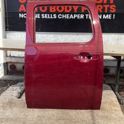 2007 Silverado Crew Cab Door Rear Driver OEM 2013