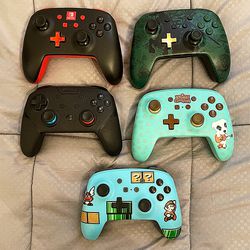 AMAZING VALUE ESTIMATED 50% OFF Used But Functional Power A Nintendo Switch Controllers Lot!