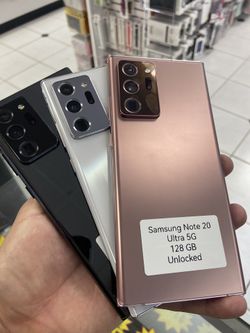 Samsung Note 20 Ultra 5G  Unlocked Cash Or $50 Down 