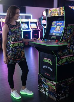 The arcade 1up teenage ninga turtles arcade machine