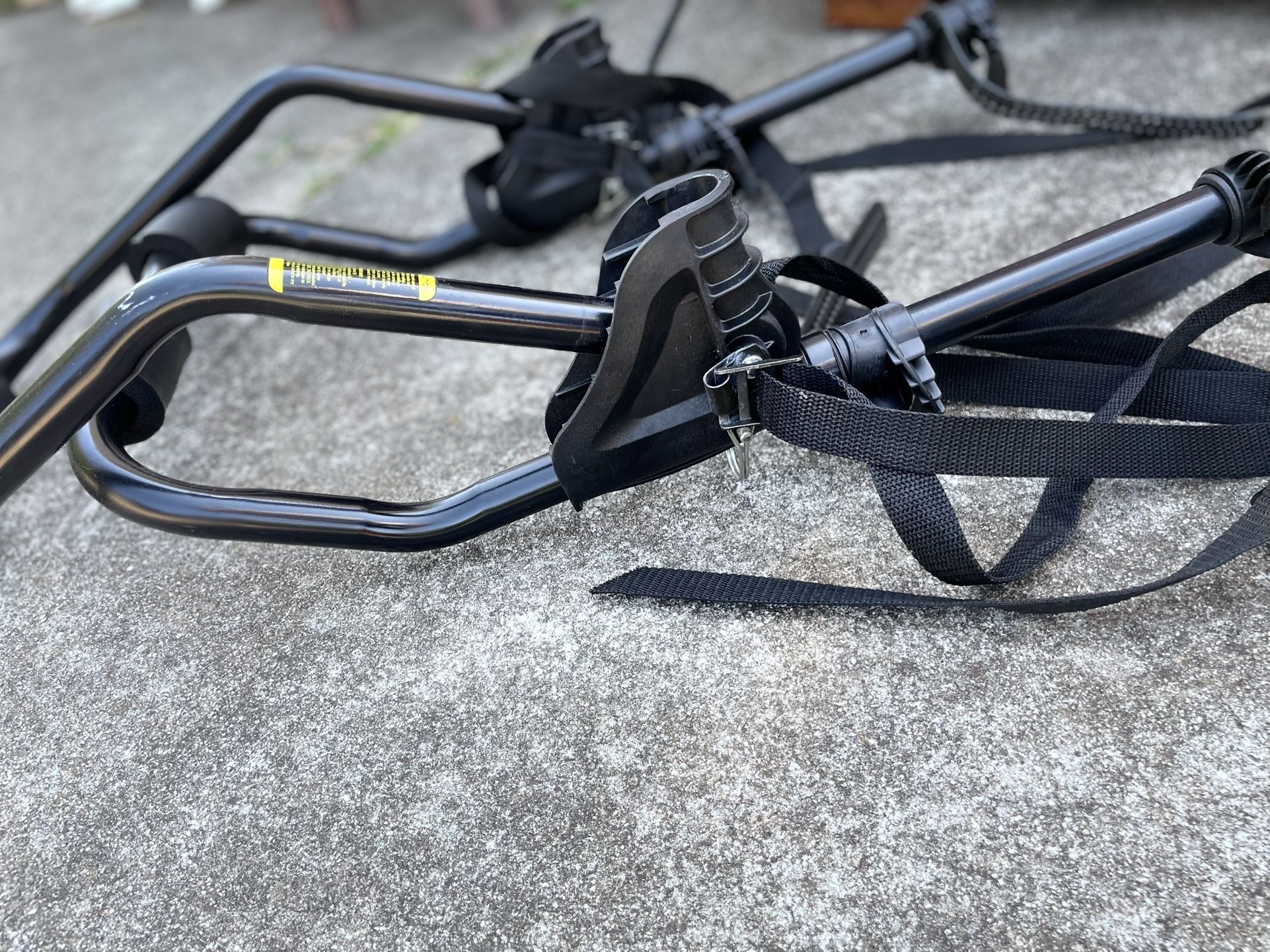 Trunk-Mount Car Bike Rack - Adjustable Straps & Pads - $37 firm