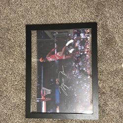 Micheal Jordan Framed Picture