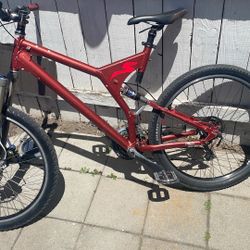Full Suspension Mountain Bike 