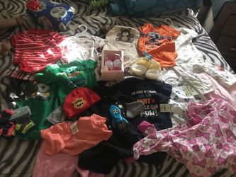 Baby clothes different sizes