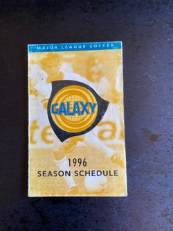 LA Galaxy 1996 schedule