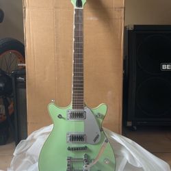 Mint Green Gretsch G5232T Double Jet FT W/ Bigsby