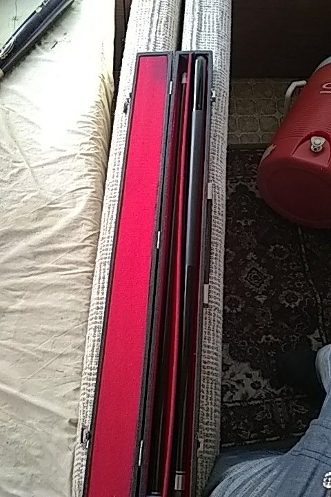 Eliminator pool stick woven fiberglass over wood