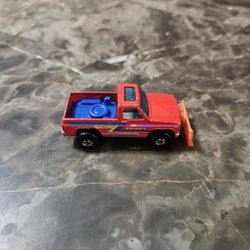 Vintage Hot Wheels 1979 Brian's snow and dirt removal truck