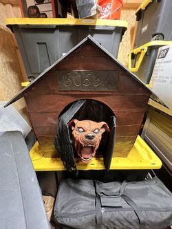 Bubba the Dog Halloween prop