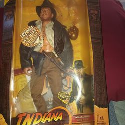 Vintage Indiana Jones Talking 12" Action Figure