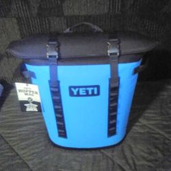 "Navy-Big Wave Blue" Yeti M20 Backpack Soft Cooler